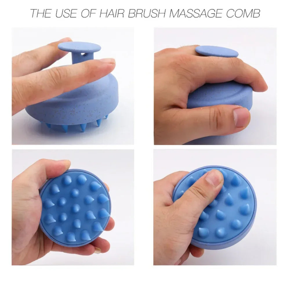 Silicone Hair Massage Comb