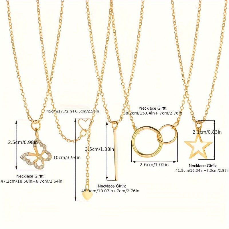 Luxurious 86psc Gold Jewelry Set