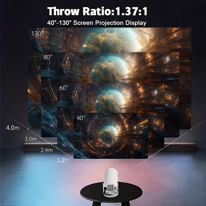 4k Bedroom Projector
