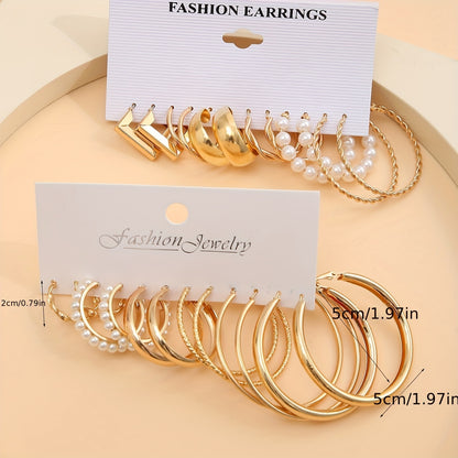 Luxurious 86psc Gold Jewelry Set