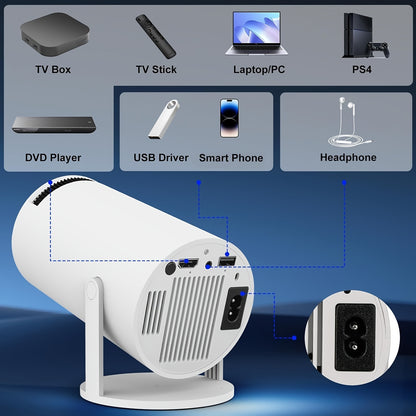 4k Bedroom Projector