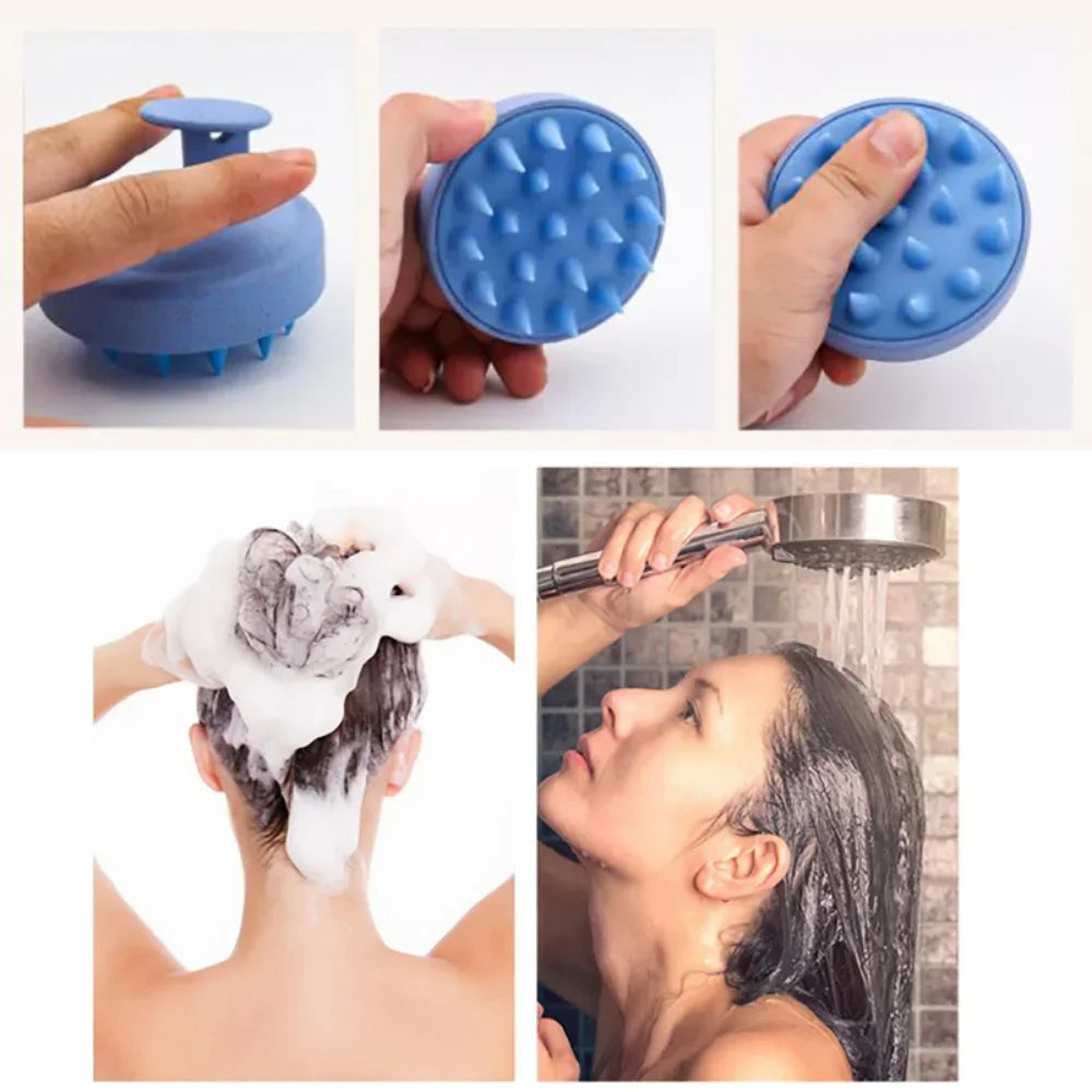 Silicone Hair Massage Comb