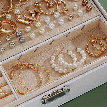Luxurious 86psc Gold Jewelry Set