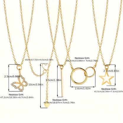 Luxurious 86psc Gold Jewelry Set